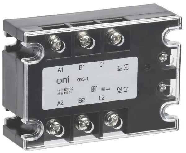 Реле твердотельное OSS-1 40А 380В AC 3-32В DC ONI