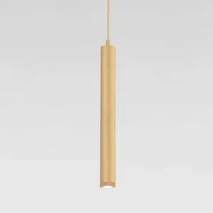 Светильник подвесной светодиодный 7W 4200K золото 50245 LED Elektrostandard a062430