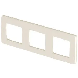 INSPIRIA Рамка 3-местная слоновая кость 673951