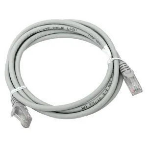 Патч-корд TERACOM PRO Cat.6 неэкран. UTP LSZH серый (2,0м) TRP-6UTP-LSH-2M-GY