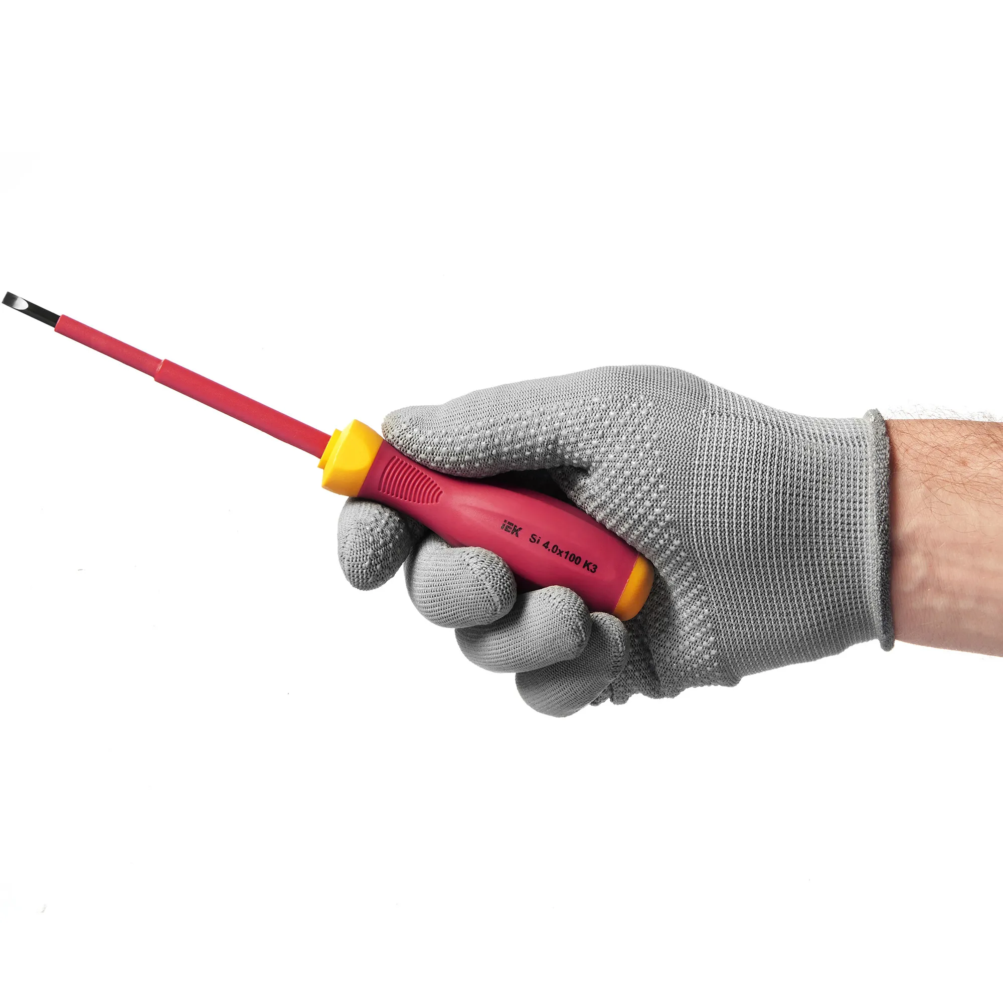 ARMA2L 3 Отвертка диэлектрическая SL4,0х100 K3 IEK - Фото 4