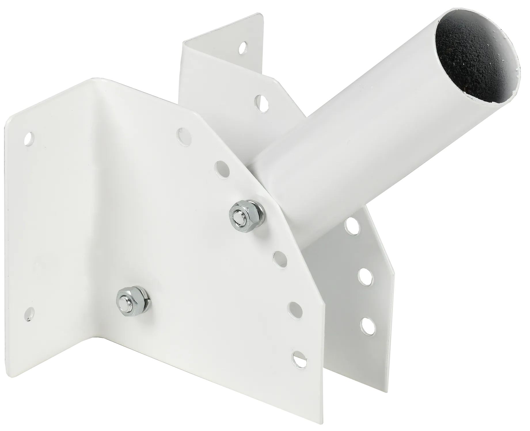 Кронштейн КР-3 D=48мм L=250мм настенный регулируемый угол белый IEK