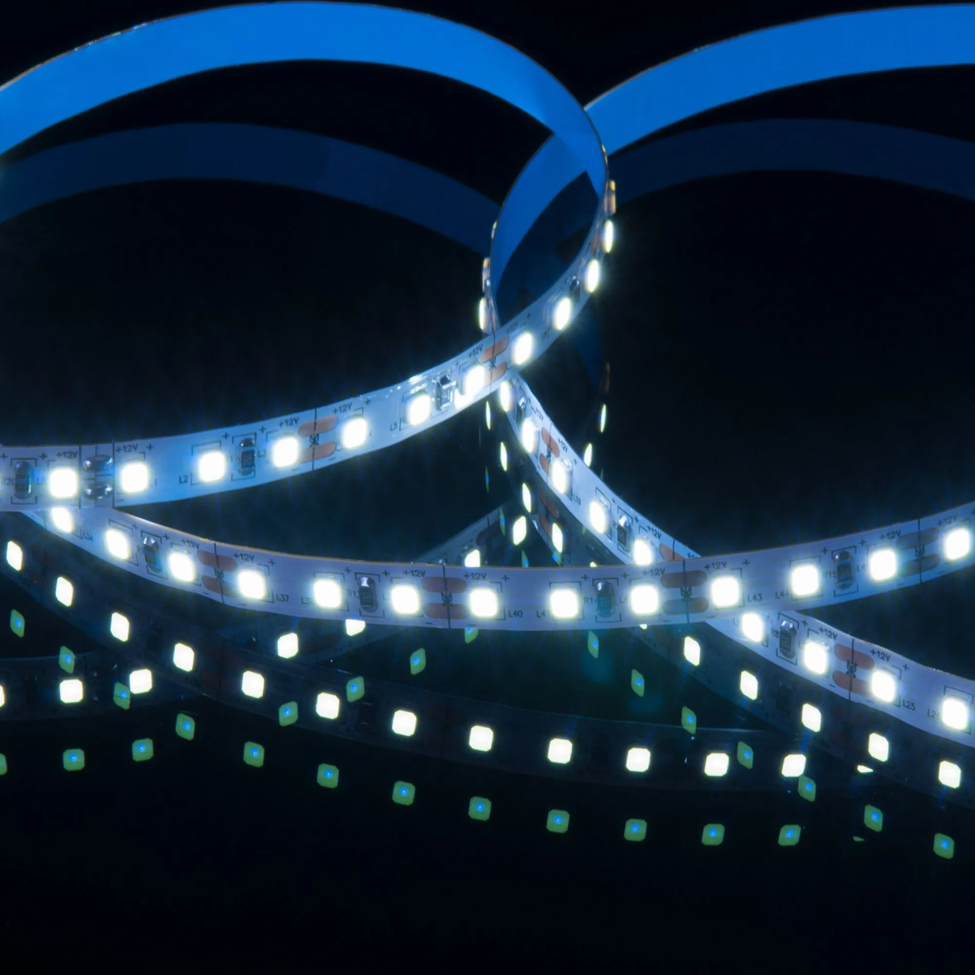 Набор светодиодной ленты Набор светодиодной ленты 12V 9,6W 120Led 2835 IP20 холодный белый, 5м Elekt - Фото 4