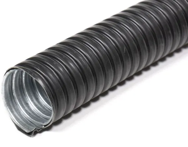Металлорукав в ПВХ изоляции МРПИ НГ LS  60  (10 м/уп.) черный ГОФРОМАТИК (ЗЭТАРУС)