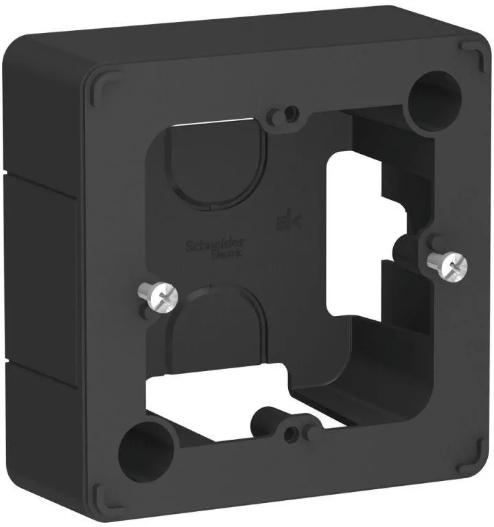 Коробка подъемная СП Blanca с возможностью соединения нескольких коробок антрацит SE BLNPK000016