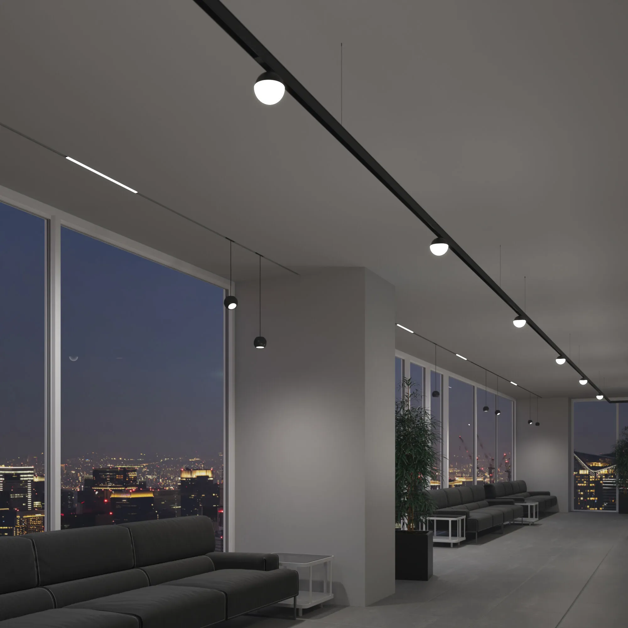 Светильник трековый Slim Magnetic 12W 4200K Lars (черный) 85033/01 Elektrostandard - Фото 5