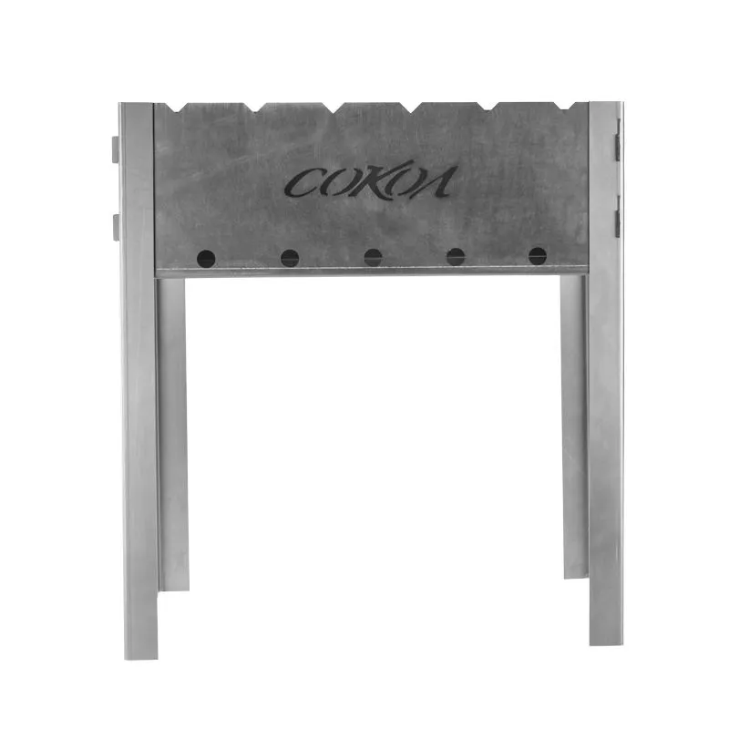 Мангал разборный 445х295х155мм, с сумкой, в картонной коробке СОКОЛ - Фото 3