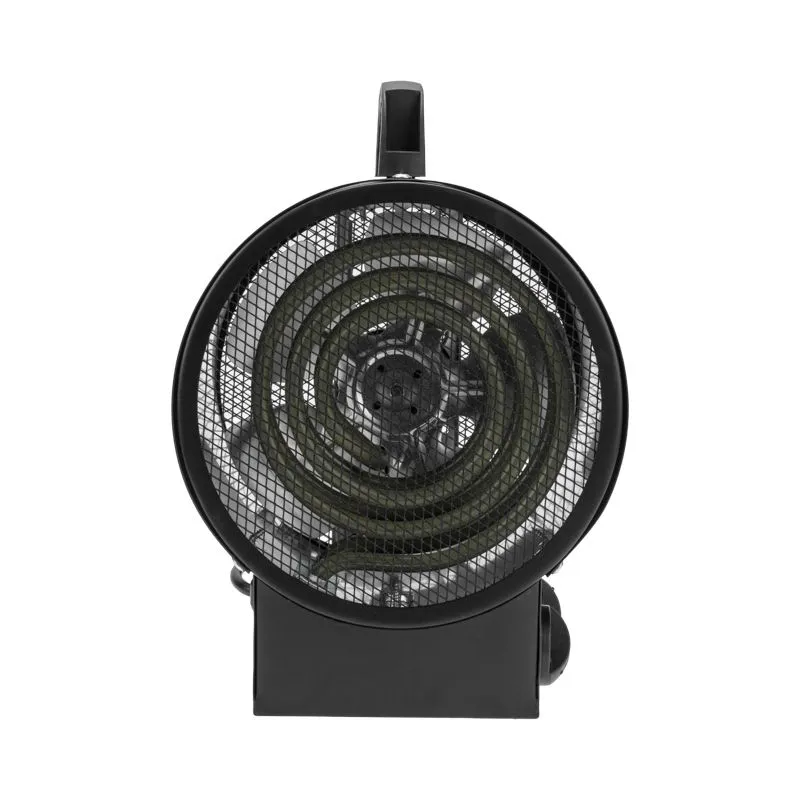 Пушка тепловая электрическая, круглая, прямоугольная подставка, ТЭН, 3кВт REXANT - Фото 3