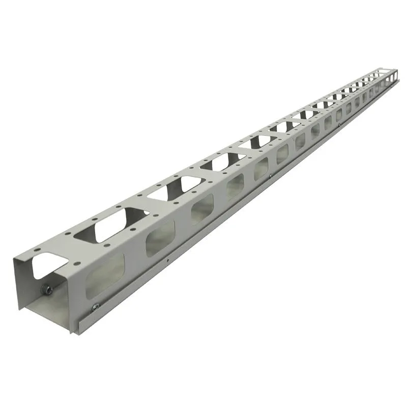 Органайзер кабельный вертикальный 47U, Standart без крышки, ширина 100мм REXANT