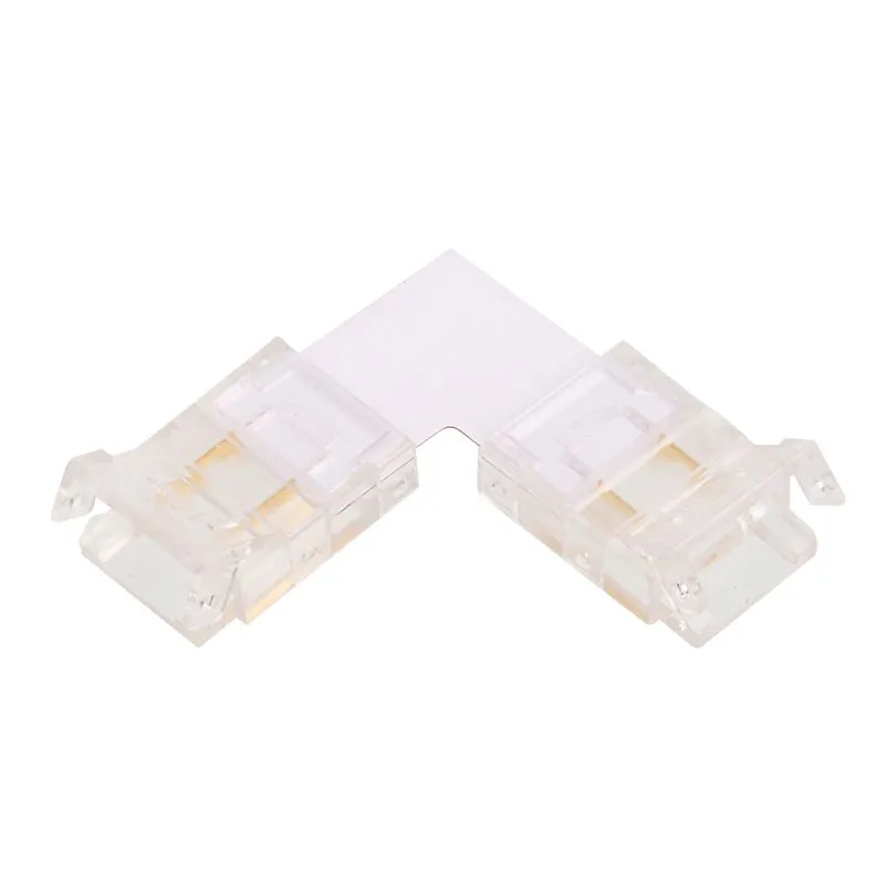 Коннектор WOLTA WLS-2PIN-10MM-MONO-L угловой для стабилизированной одноцветной SMD ленты 48В 120лед/м шириной 10мм. Цена за 1 шт., мин. кратность 3 шт WLS-2PIN-10MM-MONO-L