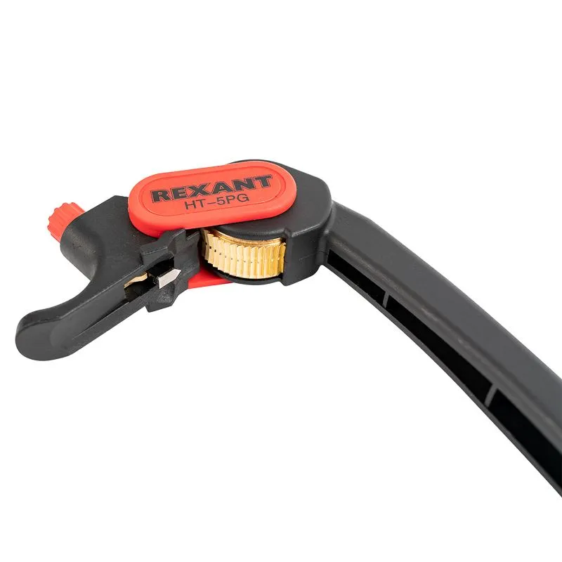 Инструмент HT-5PG для продольной и поперечной зачистки кабеля от 25мм REXANT - Фото 5