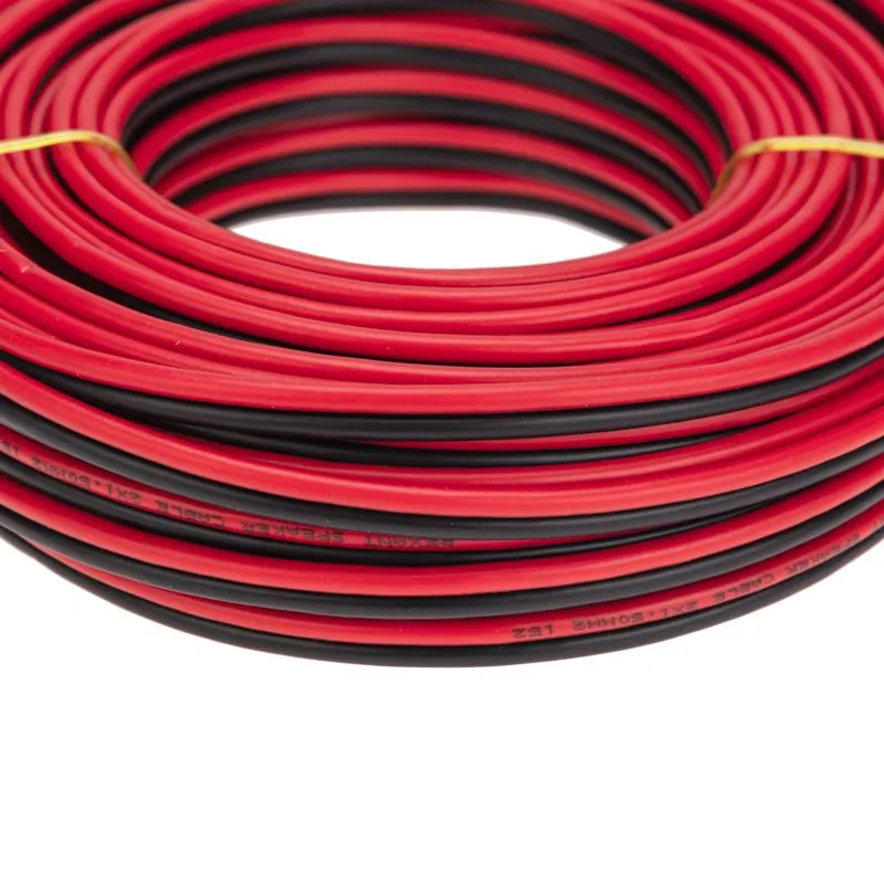 Кабель акустический 2х1,50мм², красно-черный, мини-бухта 20м REXANT - Фото 4