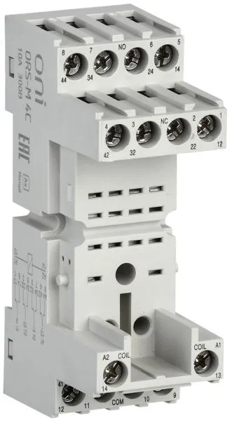 Розетка ORS-M для реле ORM 4C ONI