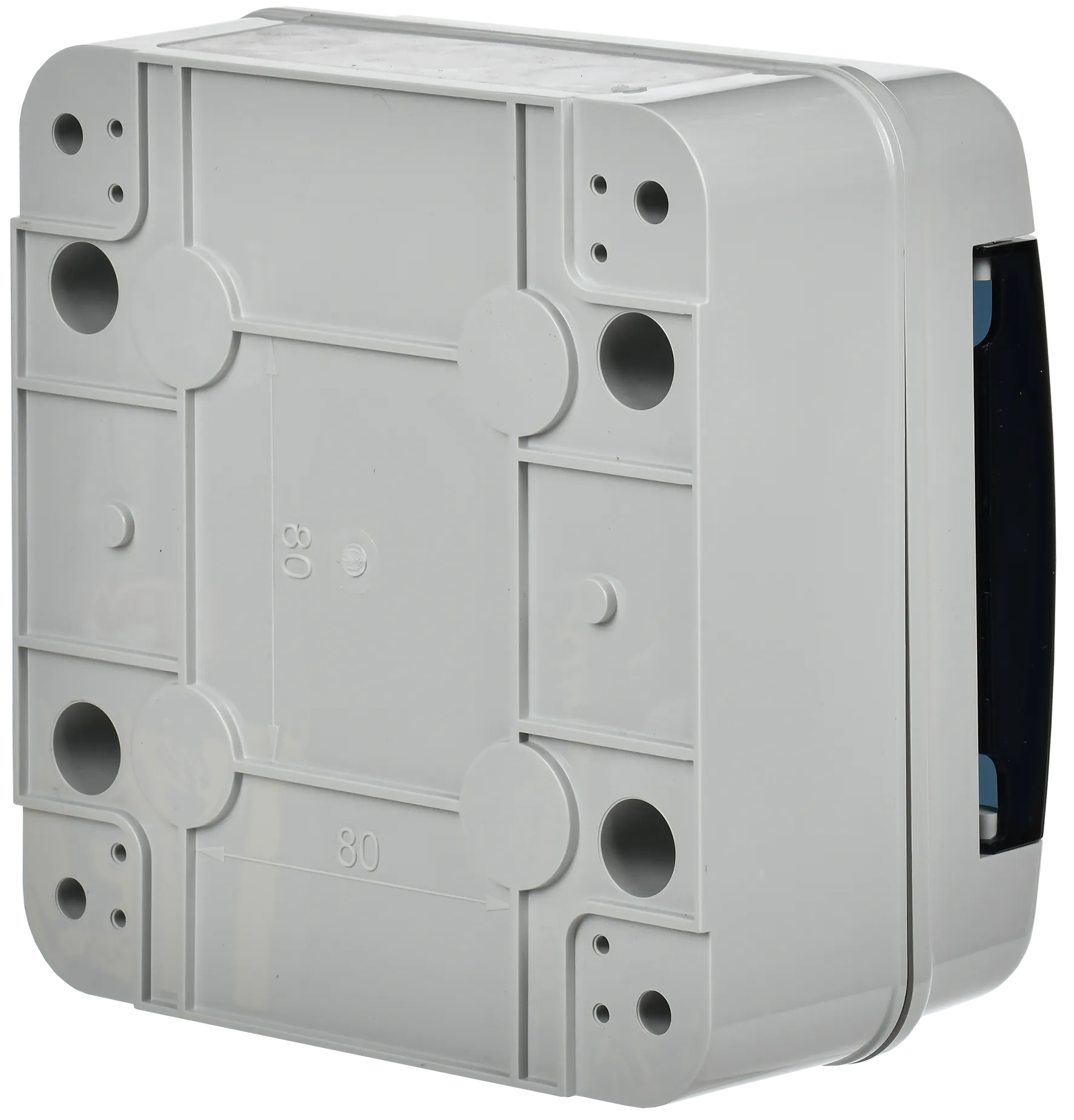 TEKFOR Корпус пластиковый КМПн-6 IP65 черная прозрачная дверь IEK - Фото 6