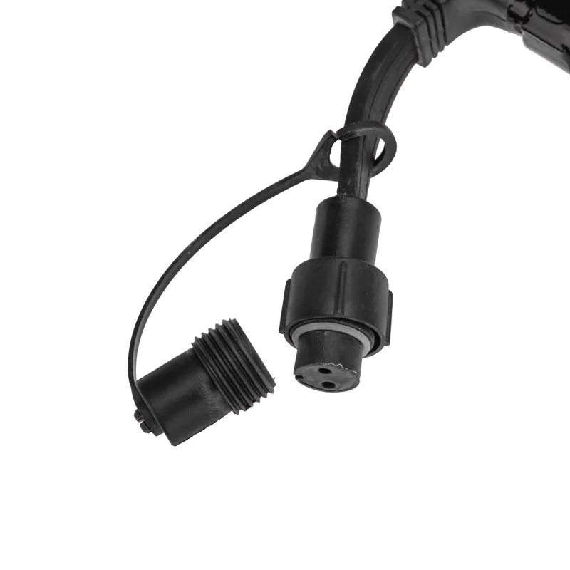 Гирлянда светодиодная Занавес 2х3м 760 LED БЕЛЫЙ черный КАУЧУК IP67 постоянное свечение 230В блок в комплекте NEON-NIGHT - Фото 5