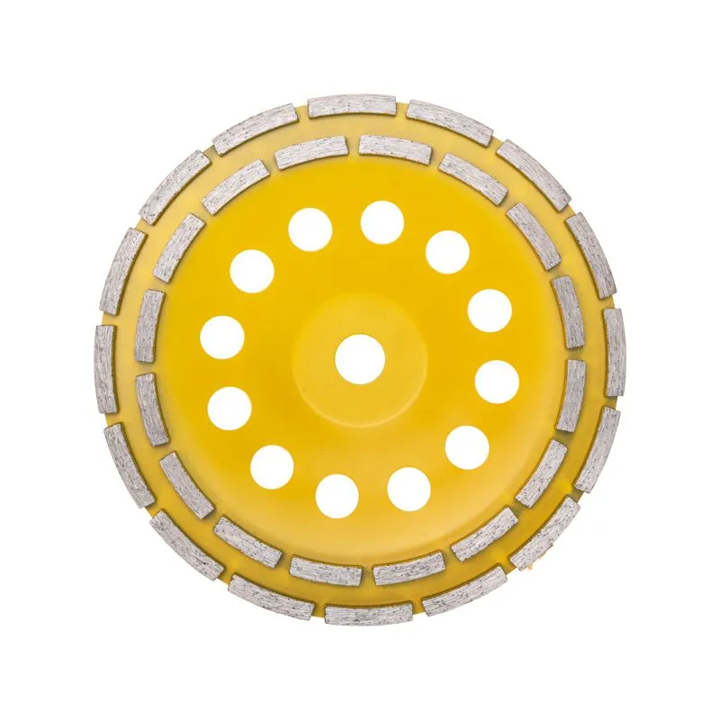 Чашка алмазная шлифовальная, двухрядная, 230х22,2мм KRANZ - Фото 2