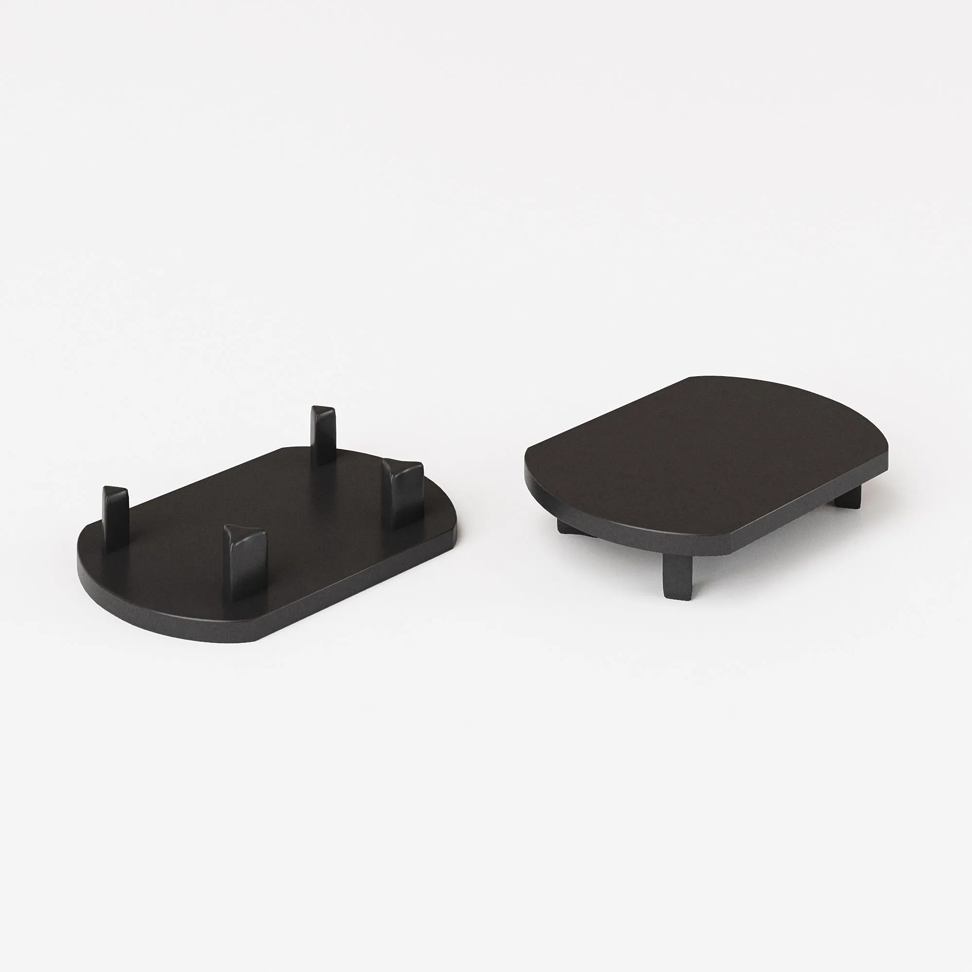 Slim Magnetic Заглушка для шинопровода Round (черный) (2шт) 85134/00 Elektrostandard