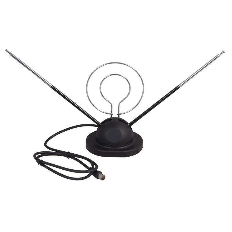 Антенна комнатная телескопическая на подставке «Усы», RX-105 REXANT 34-0105