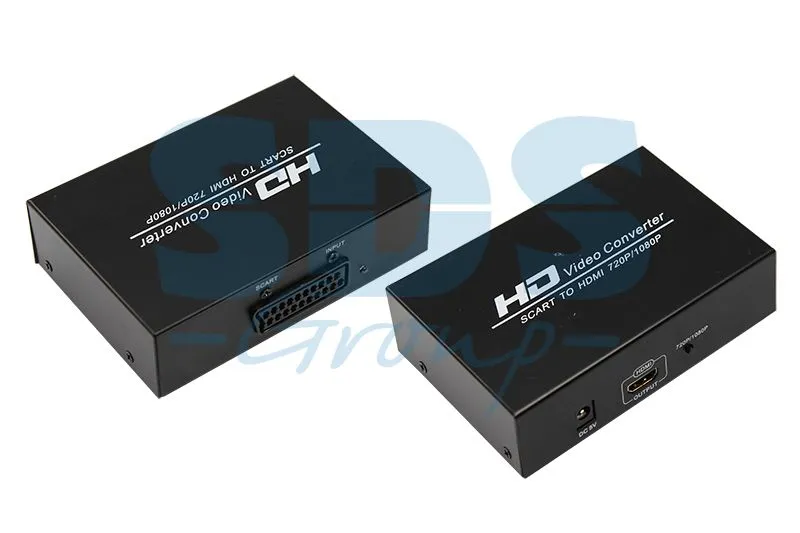 Конвертер SCART на HDMI, металл REXANT