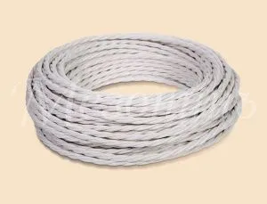 Провод монтажный витой ПВХ 3х2,5мм, цвет - белый (бухта 5м), ТМ "МЕЗОНИНЪ" GE70114-01 GE70104-01