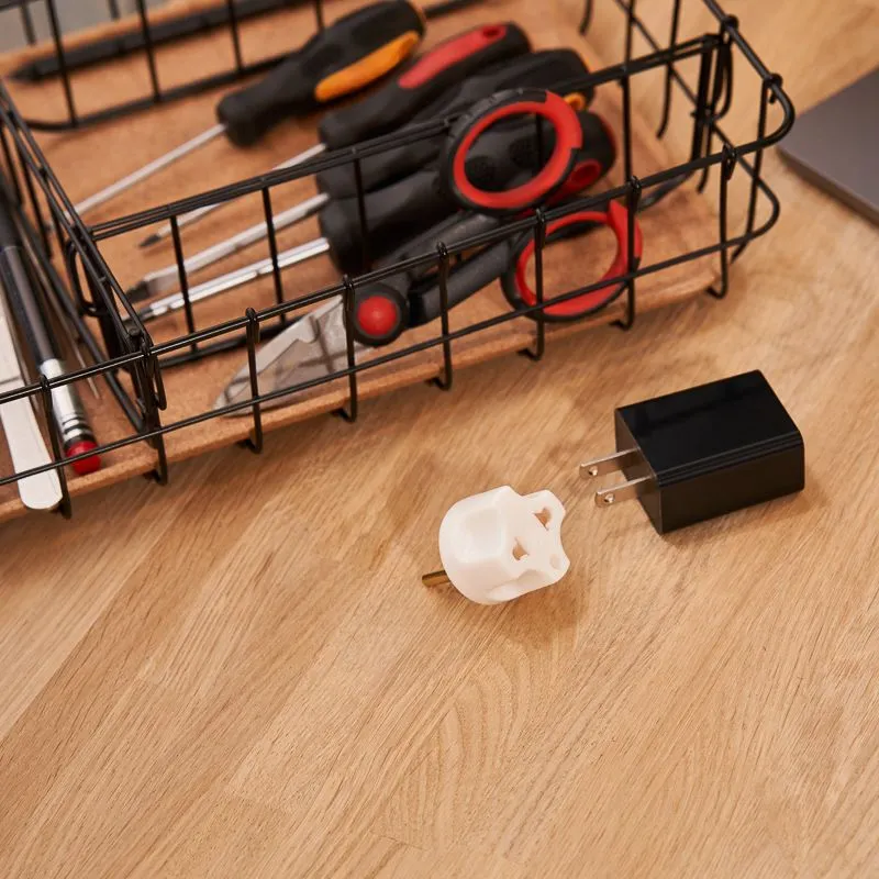 Адаптер сетевой (переходник) с Евро А/F на вилку С1 CEE 7/2 «Питер» 10А б/з белый REXANT - Фото 2