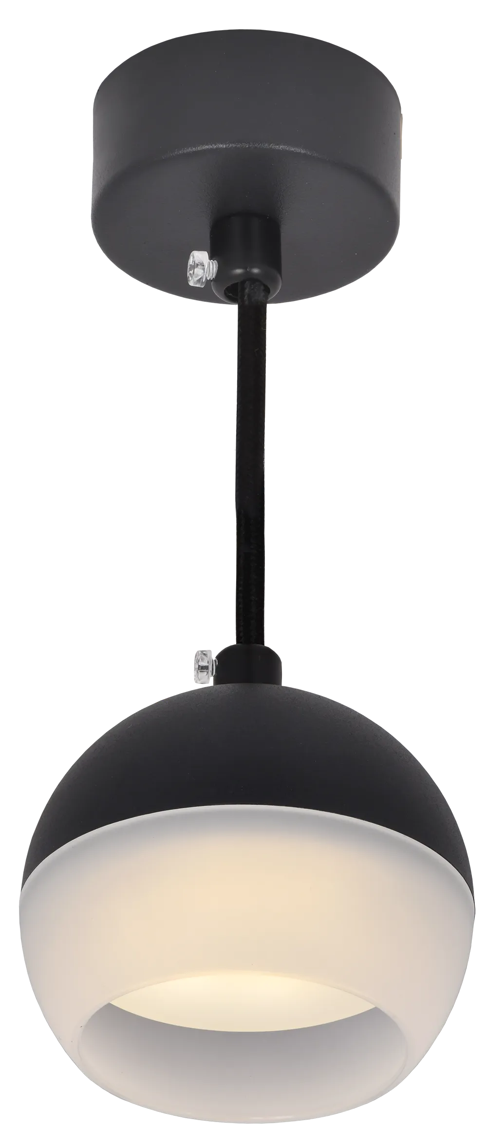 LIGHTING Светильник 4012 подвесной под лампу GX53 черный IEK - Фото 5