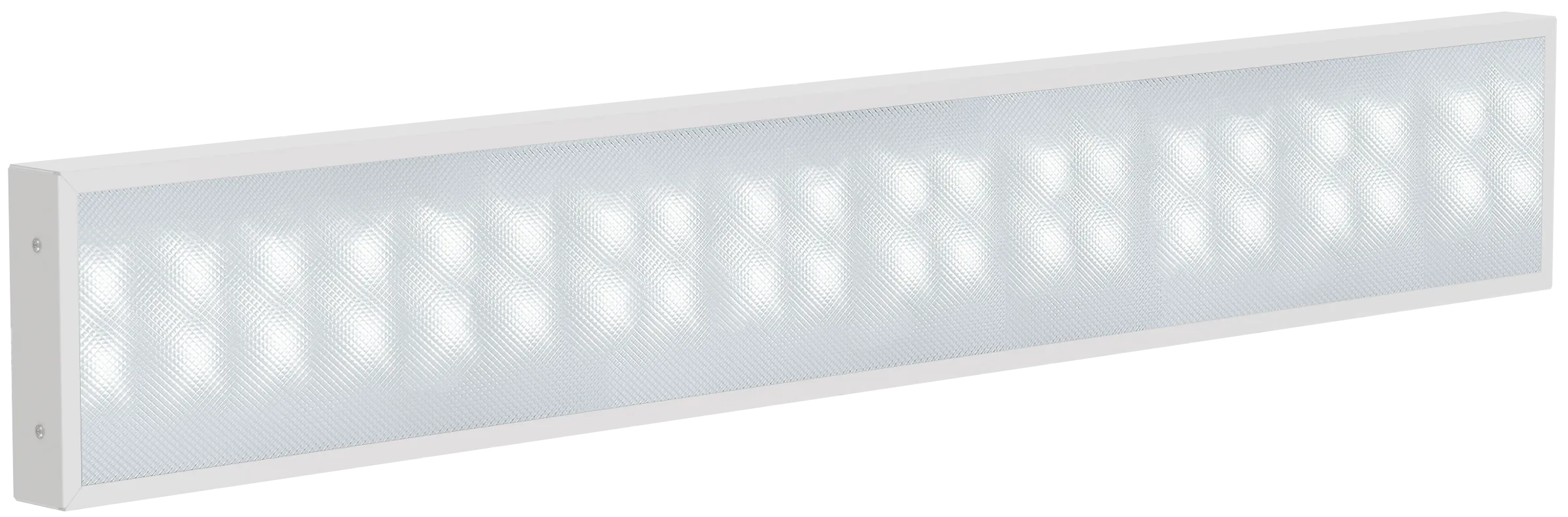 LIGHTING PRO Светильник светодиодный ДВО 1031 36Вт 6500К IP40 1195х180мм призма IEK - Фото 5