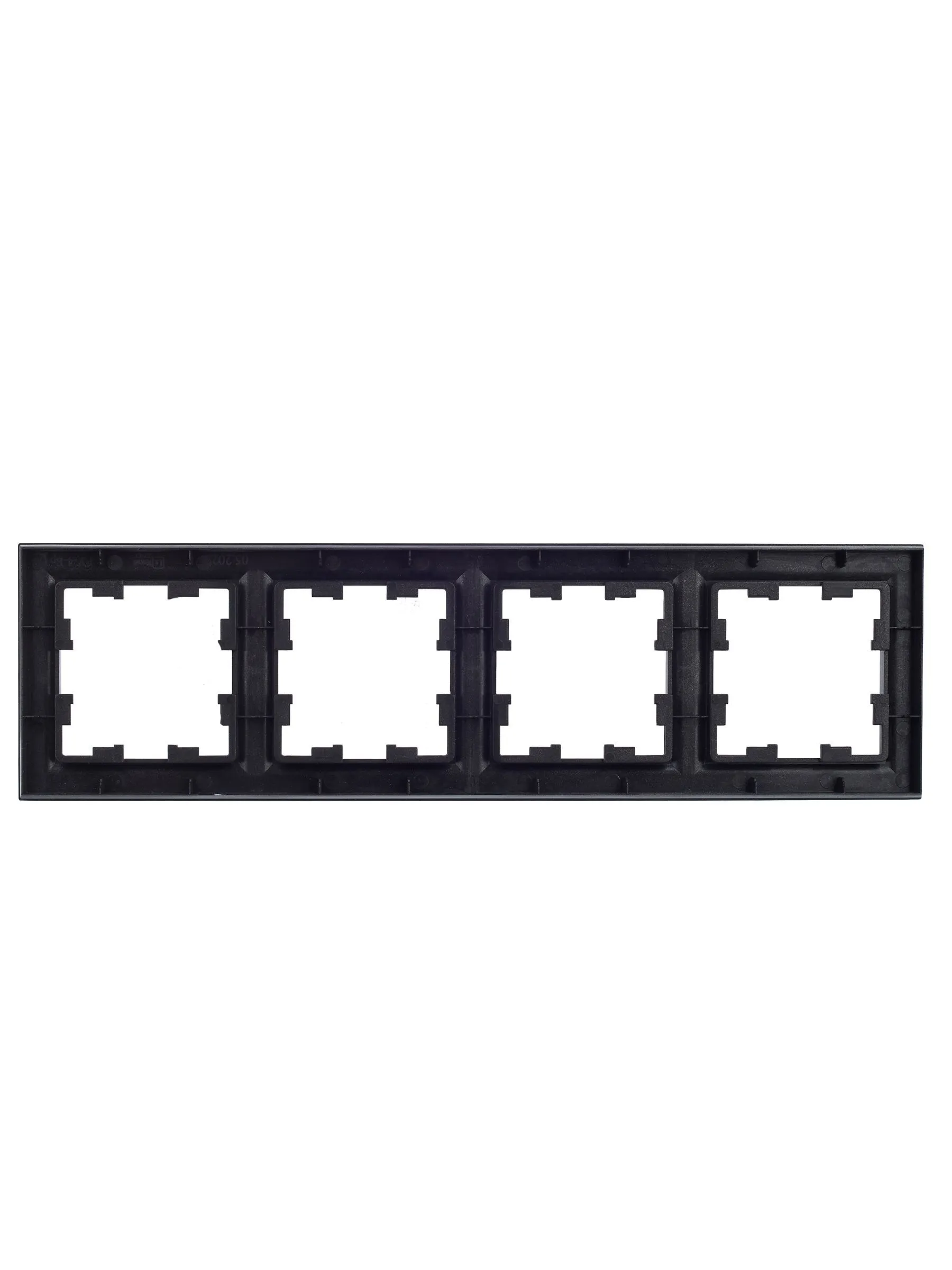 BRITE Рамка 4-местная РУ-4-БрТБ темная бронза IEK - Фото 3