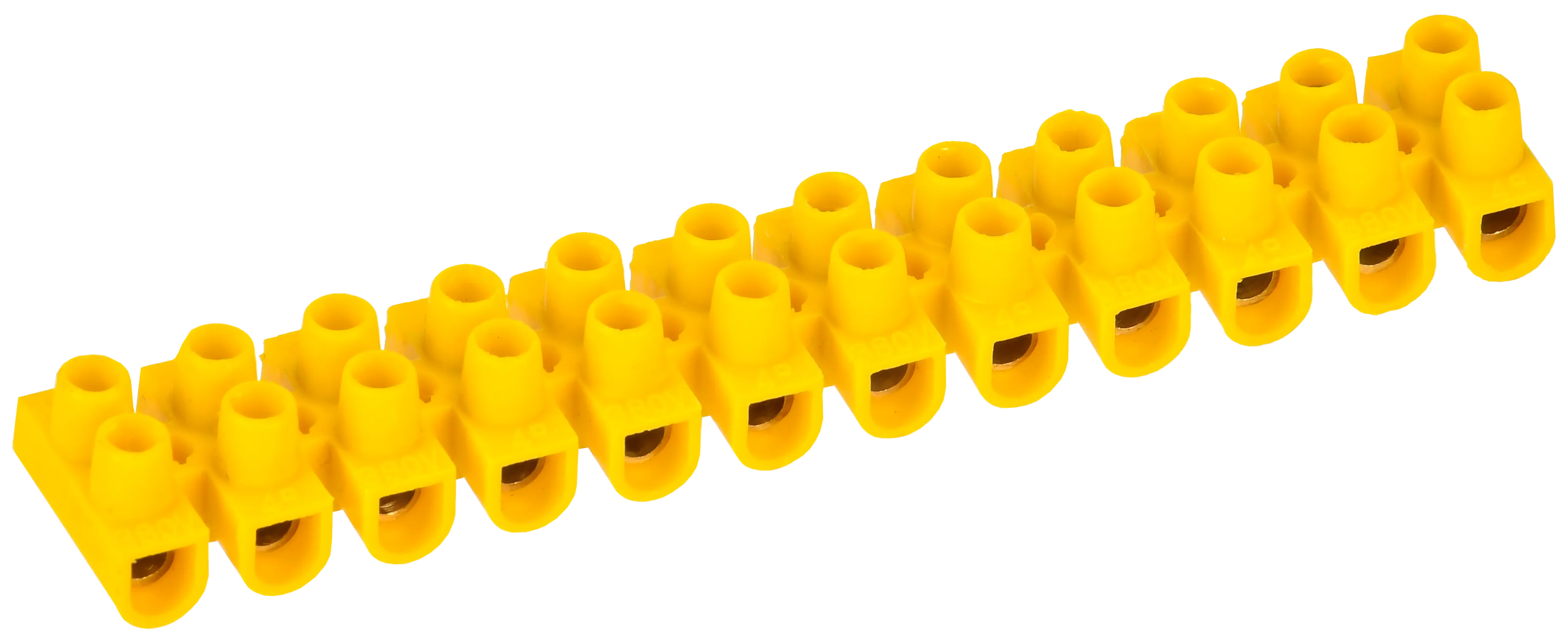 Зажим винтовой ЗВИ-3 н/г 1,0-2,5мм2 (2шт/блистер) желтые IEK