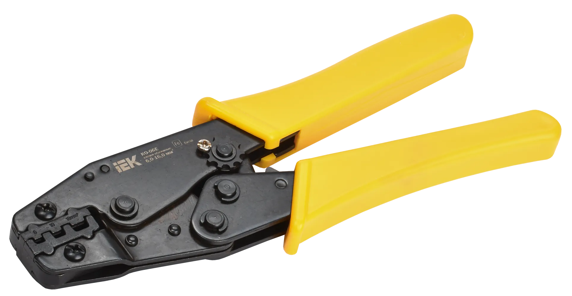 Клещи обжимные КО-06Е 6,0-16мм2 для Е-типа IEK