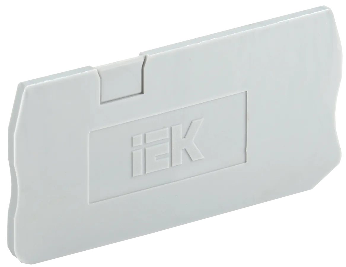 Заглушка для КПИ 3в-1,5/2,5 3 вывода серая IEK
