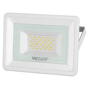 Прожектор светодиодный СДО 30Вт 2550лм 5500K IP65 белый (20шт/уп) WOLTA WFL-30W/06W
