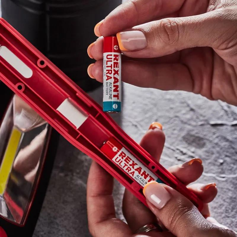 Батарейка алкалиновая ультра AAA/LR03, 1,5В, 2 шт, блистер REXANT - Фото 2