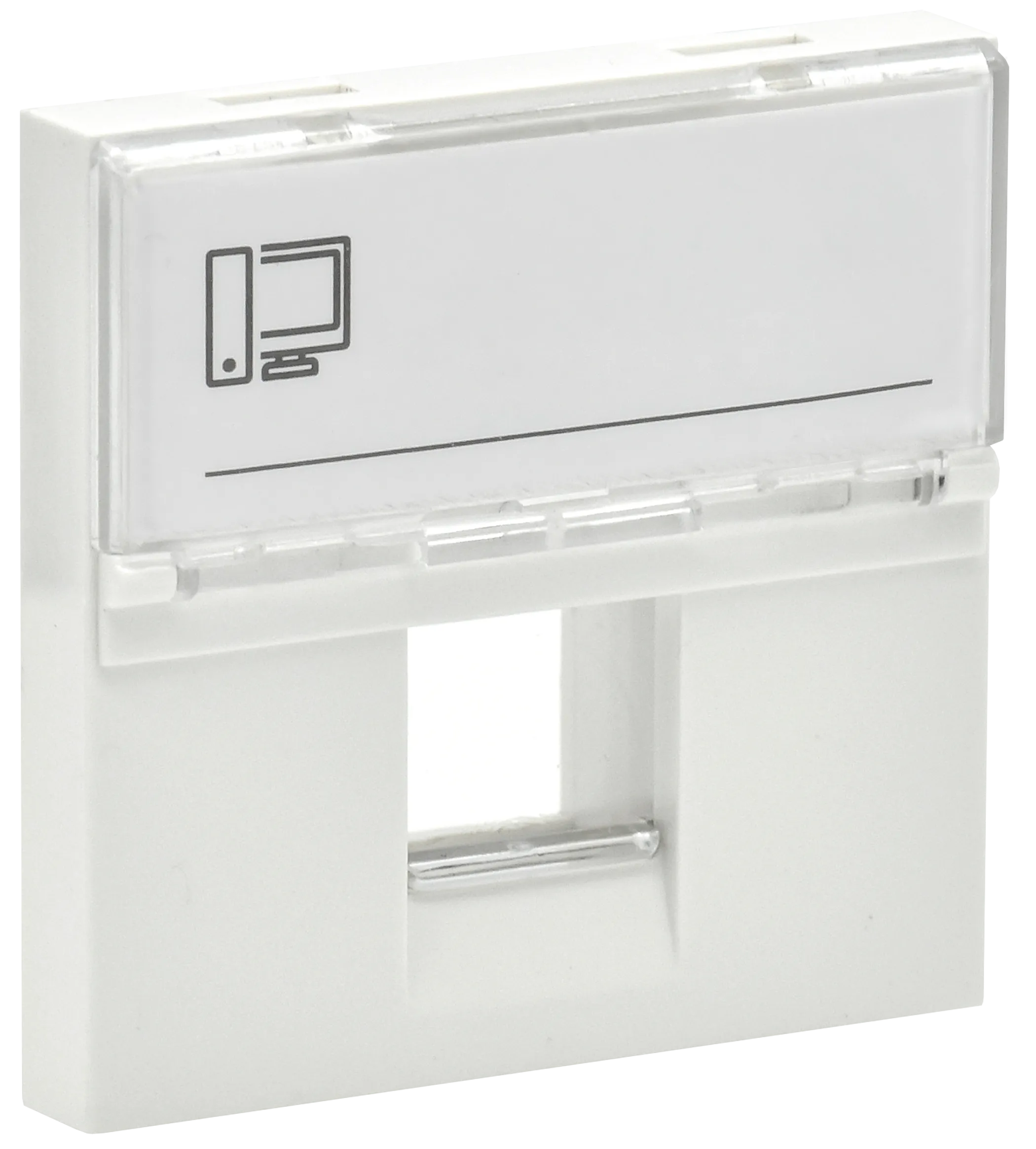 PRIMER Панель лицевая Keystone (2 модуля) белая IEK PR-KK40D-PLK-0-2-K01