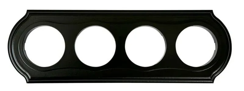 Рамка  четырехместная "Элегант" , цвет - венге, ТМ "МезонинЪ" GE70704-36 - Фото 2