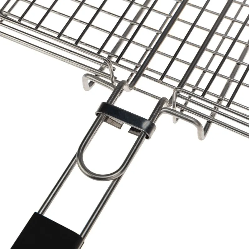 Решетка для барбекю глубокая, 355х355х55 мм, большая СОКОЛ - Фото 5