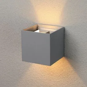 Светильник светодиодный уличный настенный Winner серый 1548 TECHNO LED Elektrostandard a038411