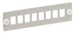 ITK Панель для 8-ми оптических адаптеров (SC или LC-Duplex в 19" кросс) FOBX-P8-SC