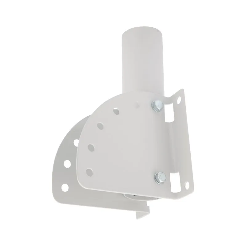 Кронштейн накладной / под бандажную ленту с переменным углом белый (230х150х150, Ø 51) REXANT  арт.607-300; 607-301;607-303 - Фото 3