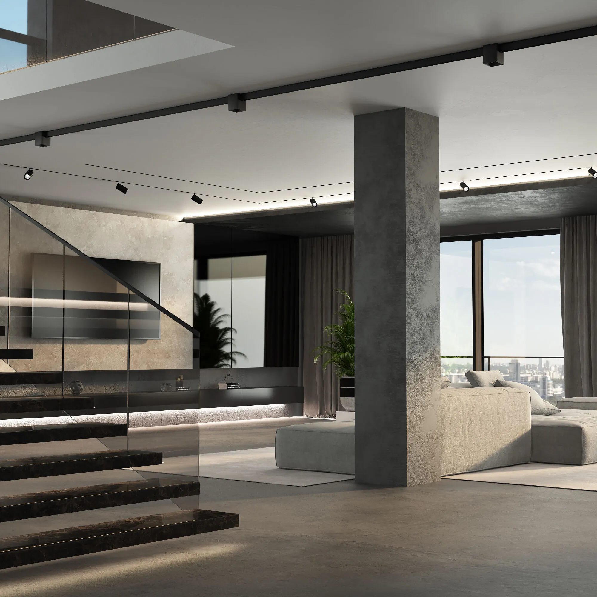 Slim Magnetic Трековый светильник 12W 4200K Solo (чёрный) 85055/01 Elektrostandard - Фото 3