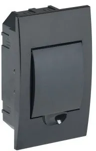 KREPTA 3 Корпус пластиковый ЩРВ-П-4 IP41 черный IEK MKP12-V-04-41-K02