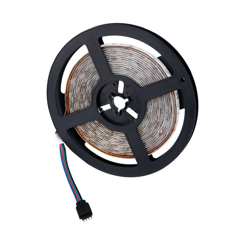 Комплект светодиодной ленты 5 м с блоком питания и RGB контроллером IP65, свечение RGB LAMPER - Фото 3