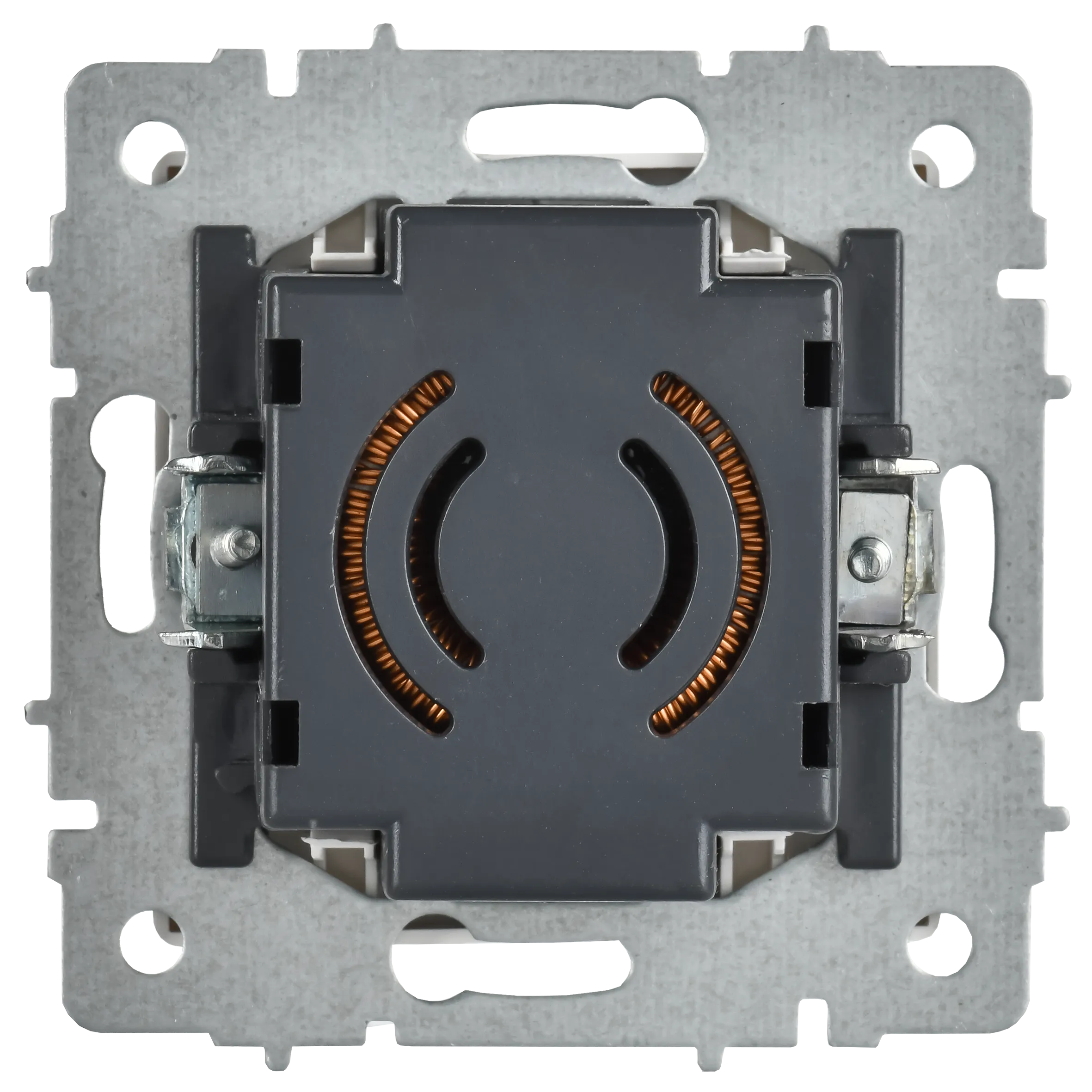 BRITE Светорегулятор поворотно-нажимной 600Вт СС10-1-0-БрАБ арктический белый IEK - Фото 4