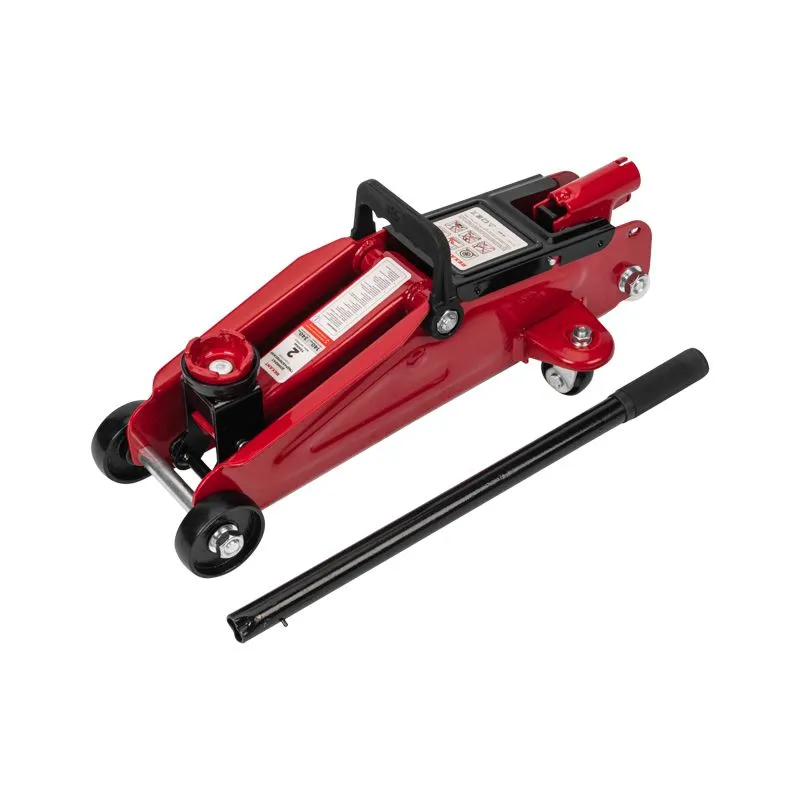 Домкрат гидравлический подкатной 2т в кейсе REXANT - Фото 2