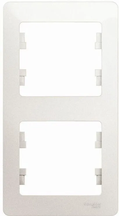 Рамка 2-м Glossa вертикал. перламутр SE GSL000606 1180370