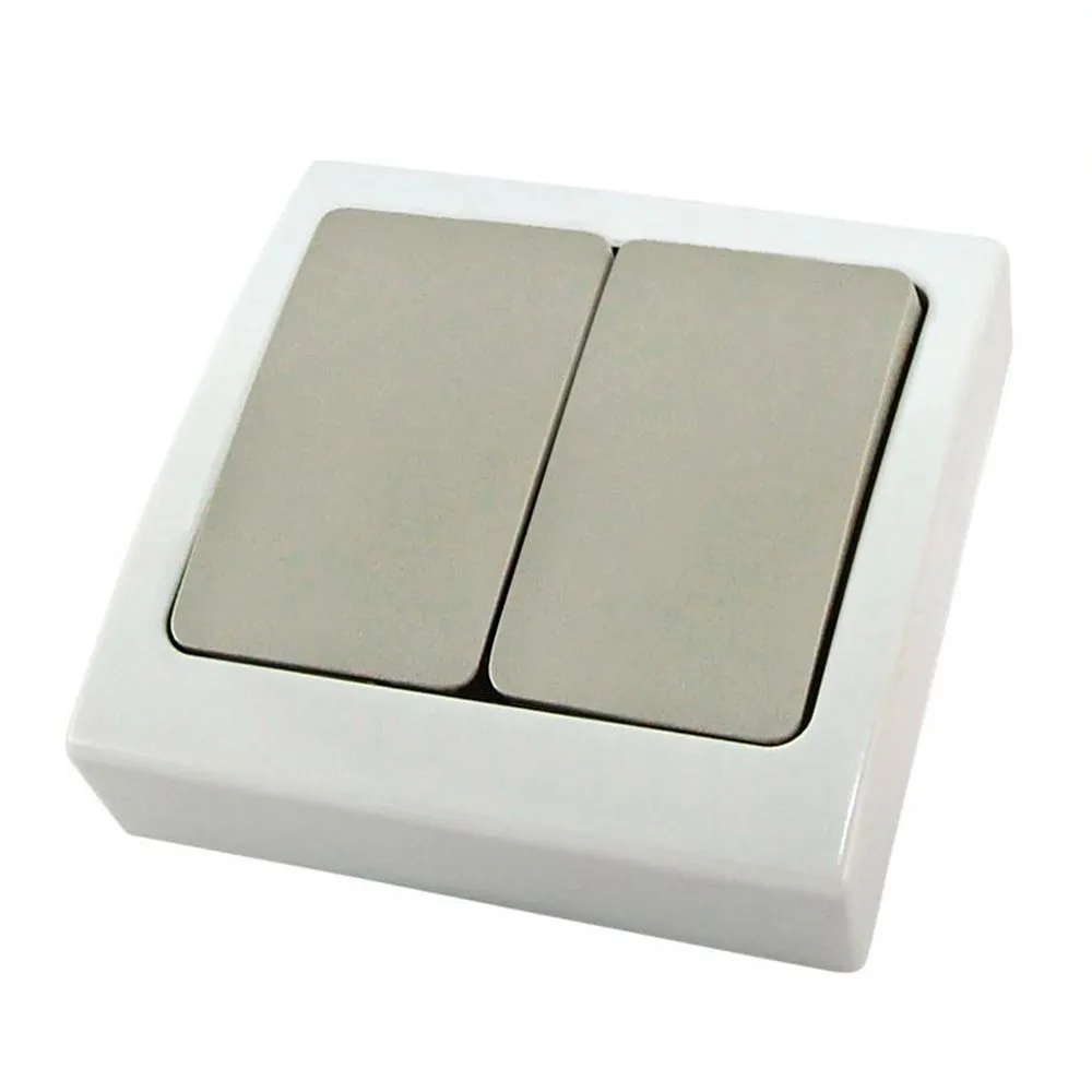 Выключатель 1-кл скрытой установки IP54 10А "Вуокса" TDM