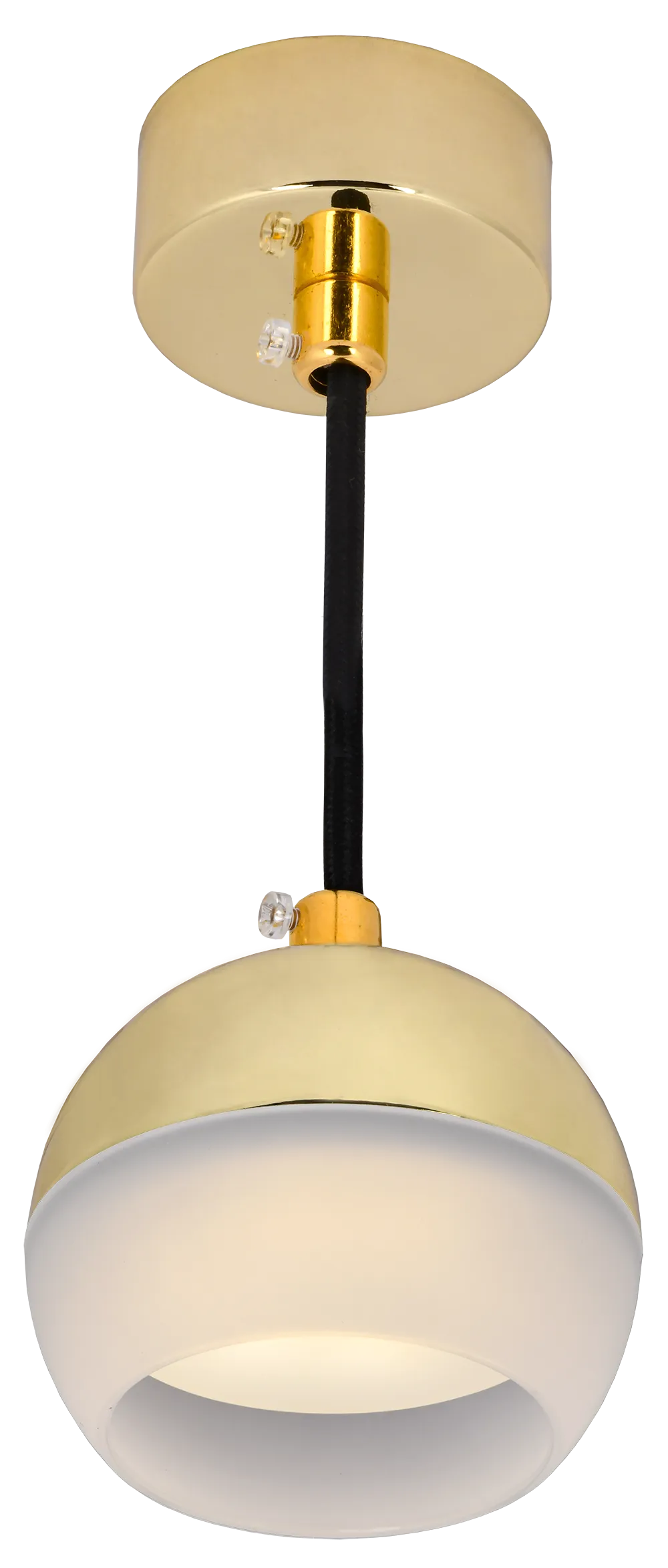 LIGHTING Светильник 4012 подвесной под лампу GX53 золото IEK - Фото 4