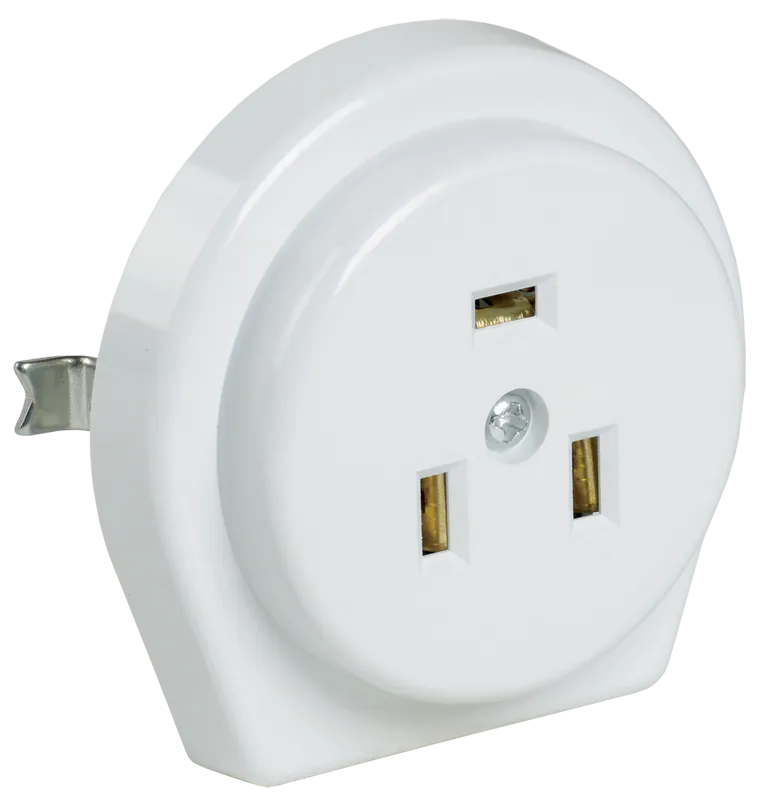 РПпл11-01-Ст Розетка разборная для плиты с заземлением скрытая установка 32А белая IEK