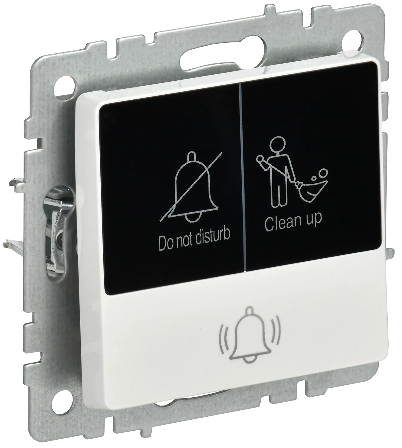 BRITE Кнопка звонка с индикацией для отелей 10А ВС10-1-9-БрБ белый IEK BR-V14-2-10-K01