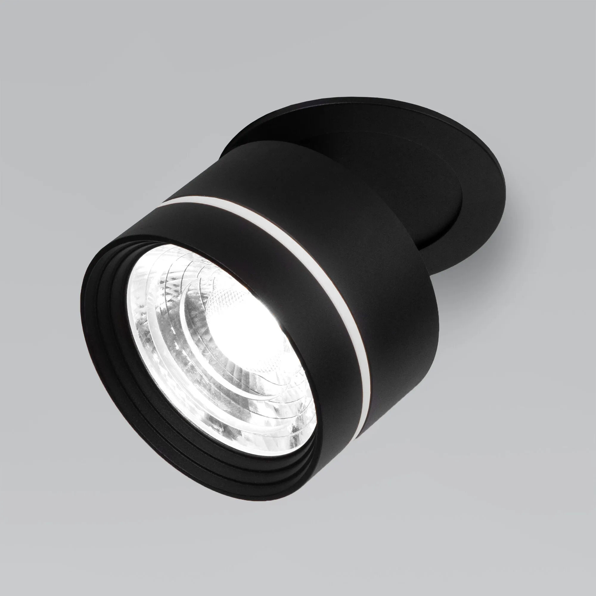 Встраиваемый светодиодный светильник 8W 4200K чёрный 25035/LED Elektrostandard